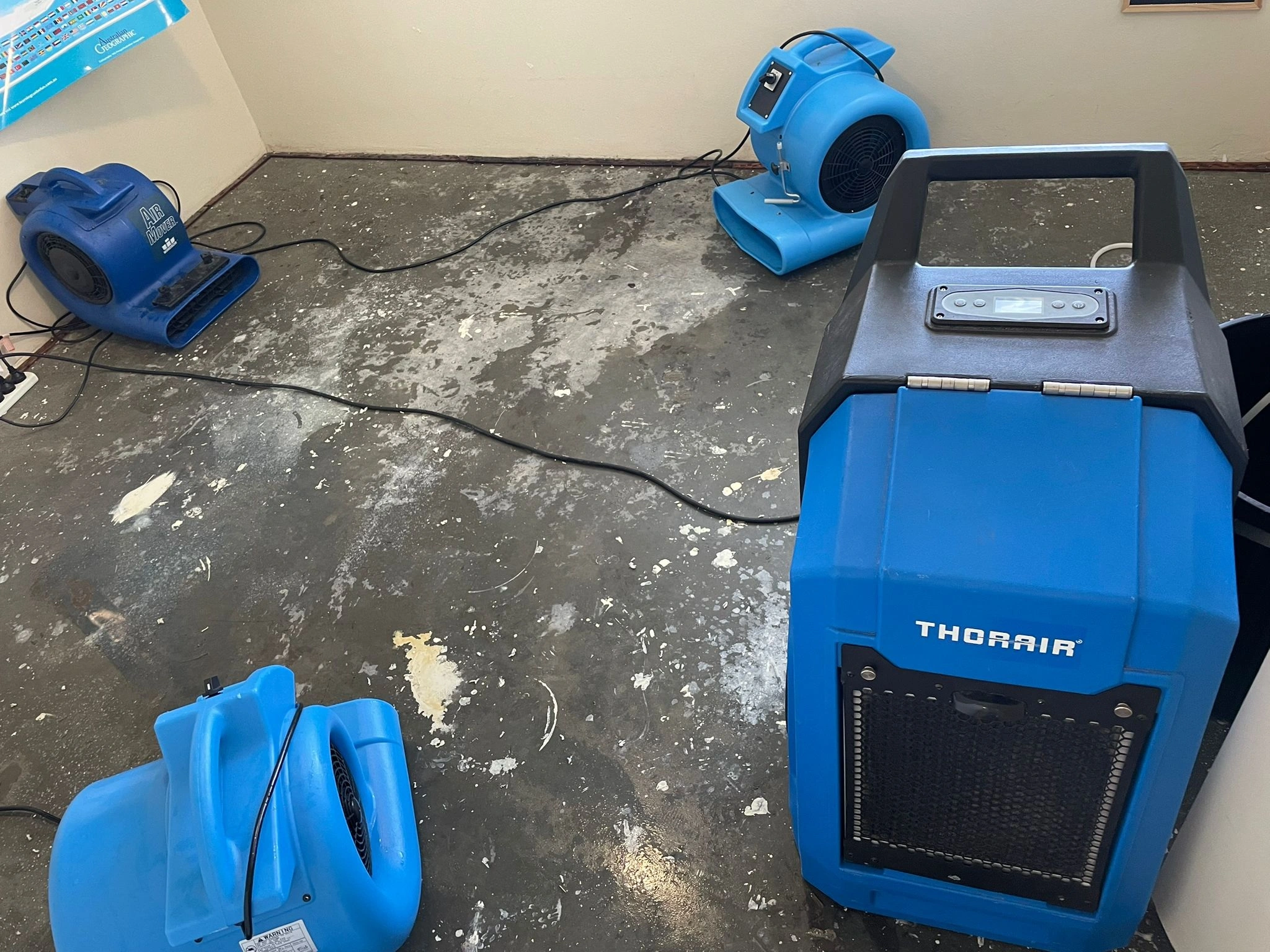 ceiling drying