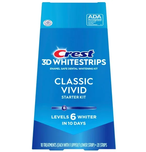 crest 3d white strips professional